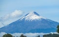 Volcano in Chile, The Ring of Fire Royalty Free Stock Photo